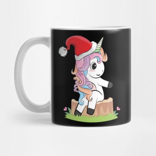 Christmas Present Unicorn X-MAS Christmas Mug